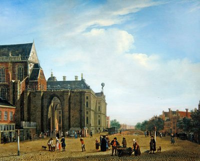 Een Uitzicht op Amsterdam door Jan the Elder Ekels