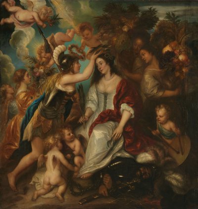 Allegorie van de vrede, 1652 door Jan the Elder Lievens