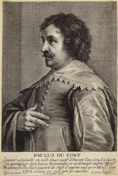 Portret van Paulus Du Pont door Jan the Elder Lievens