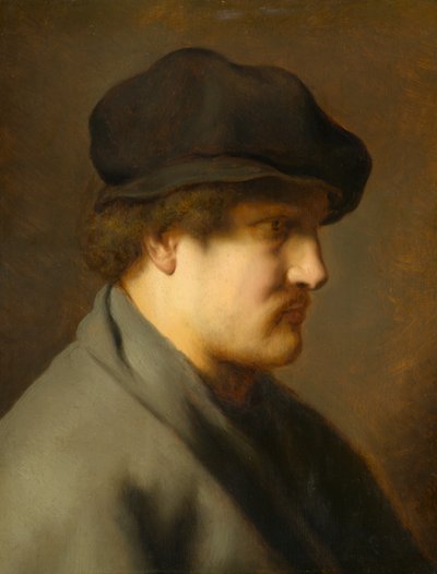 Jonge Man met een Baret, circa 1627-29 door Jan the Elder Lievens