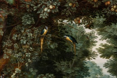 Allegorie van de elementen aarde en water door Jan Brueghel the Younger