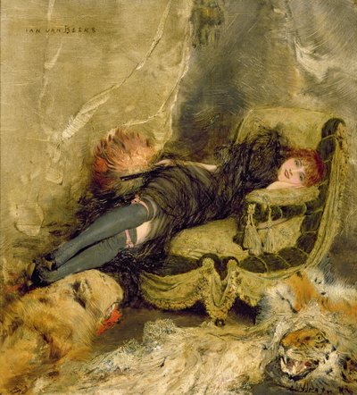 De Courtisane door Jan van Beers