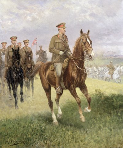 Veldmaarschalk Haig (1861-1928) door Jan van Chelminski