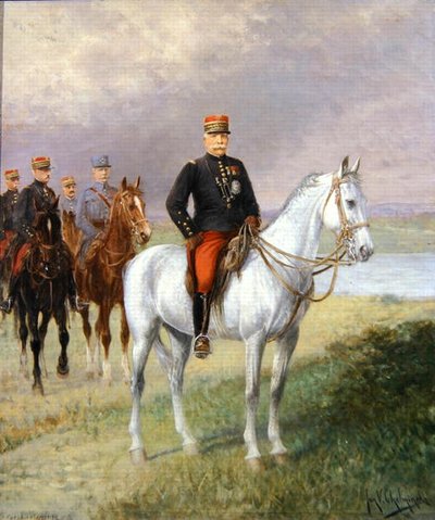 Maarschalk Joseph Joffre (1852-1931) door Jan van Chelminski