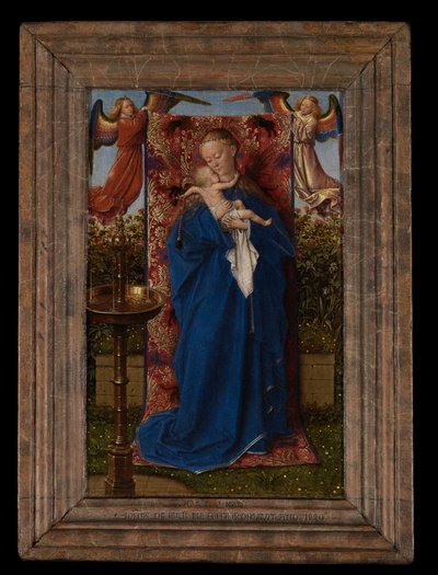 Madonna bij de fontein door Jan van Eyck
