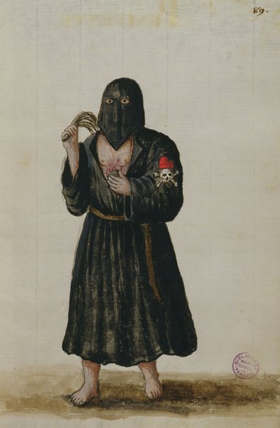 Een boeteling door Jan van Grevenbroeck