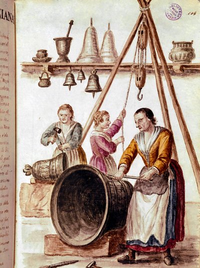 Ambachten: de klokkenmaker door Jan van Grevenbroeck