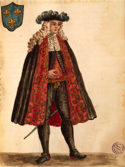 Franse ambassadeur door Jan van Grevenbroeck