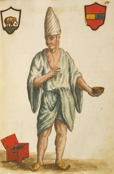 De Ontdekkingsreiziger, Gaspare Balbi in de Regio van Peru door Jan van Grevenbroeck