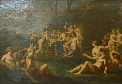 De opvoeding van Bacchus door Jan van Haensbergen