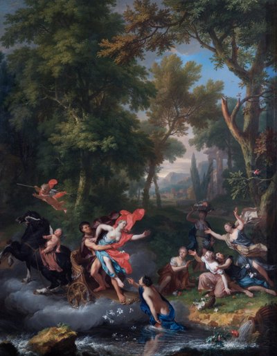 De verkrachting van Proserpina door Jan van Huysum