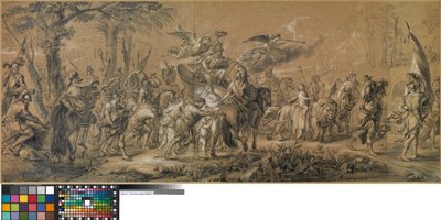 Dutch: De verheerlijking van Mars door Jan van Orley
