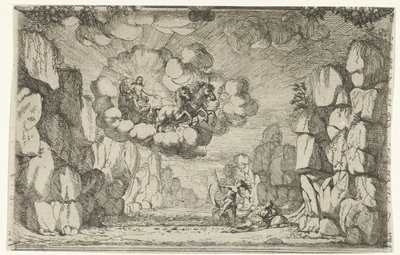 De verschijning van Apollo door Jan van Ossenbeeck