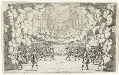 Het wolkenpaleis van de Tijd Ontwerpen voor toneeldecor door Jan van Ossenbeeck