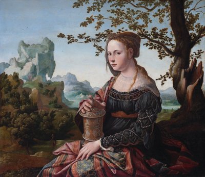 Maria Magdalena, ca. 1530 door Jan van Scorel