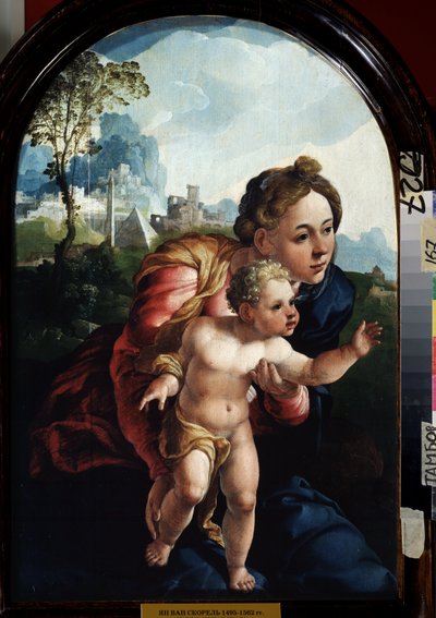 Maagd en kind, 1530 door Jan van Scorel