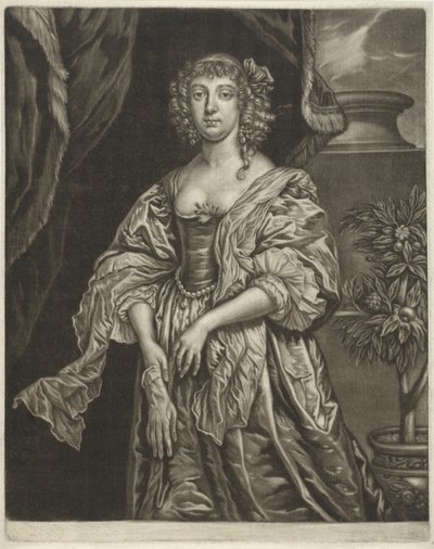 Portret van Anna van Bedford door Jan van Somer