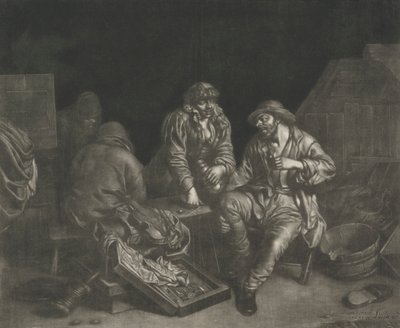 Tric-trac Spelers door Jan van Somer