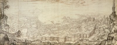 Uitzicht op Napels door Jan van Stinemolen