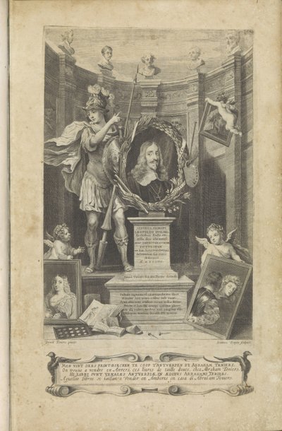 Allegorie op aartshertog Leopold Willem van Oostenrijk door Jan van Troyen