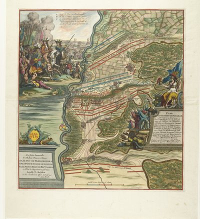 Slag bij Höchstädt, 1704 door Jan van Vianen