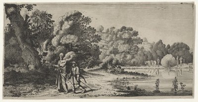 Tobias en de engel door Jan van de Velde (II)