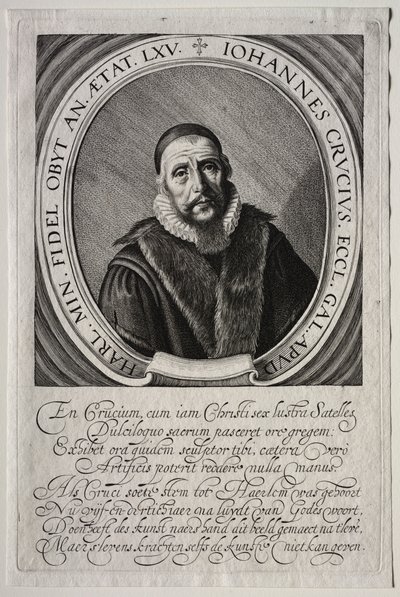 Johannes Crucius door Jan van de Velde II