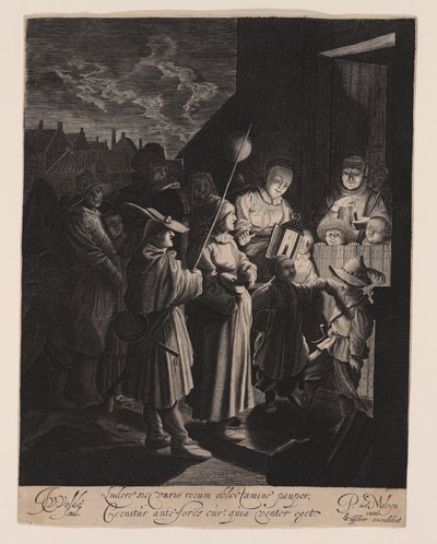 Vastenavond door Jan van de Velde II