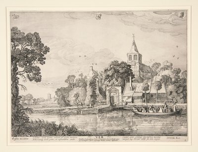 Lente, uit een serie van de vier seizoenen door Jan van de Velde II