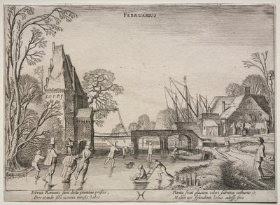 De Twaalf Maanden: Februari door Jan van de Velde II