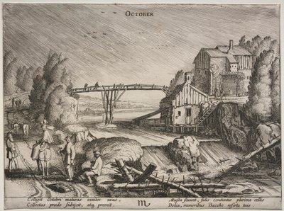 De Twaalf Maanden: Oktober door Jan van de Velde II