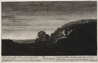 Tijden van de Dag: Vespers door Jan van de Velde II