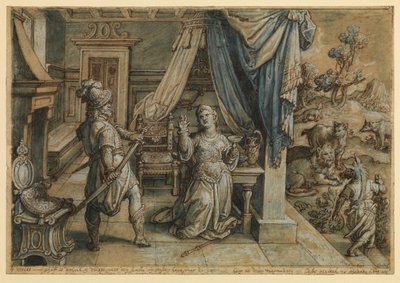  door Jan van der (1523-1605) Straet