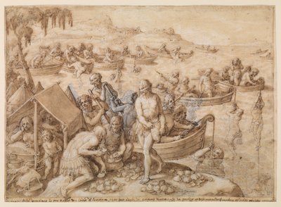  door Jan van der (1523-1605) Straet