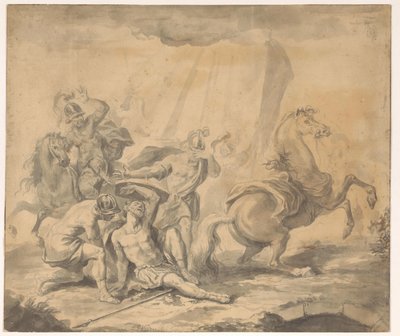 De bekering van Saulus door Jan van der Banck