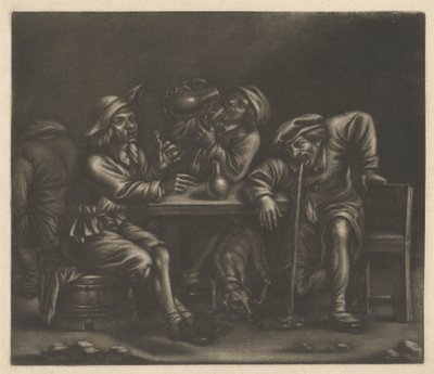 De Drinkers door Jan van der Bruggen