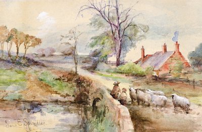 Een Landweg door Jane Elizabeth Spindler