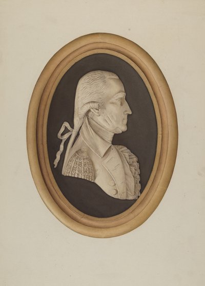 Borstbeeld van Washington door Jane Iverson