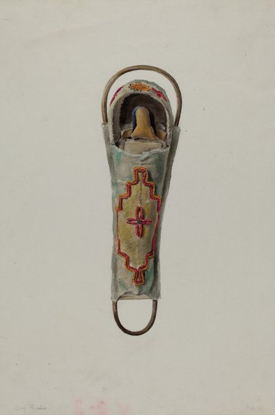 Cree Papoose-pop door Jane Iverson