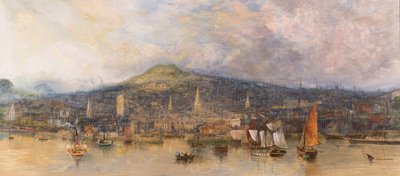 Dundee vanaf de Rivier door Jane Stewart Smith