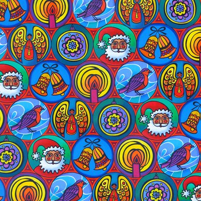 Kerstmis in kleine cirkels, 2015 door Jane Tattersfield