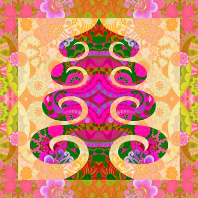 Boom in roze, 2020 door Jane Tattersfield