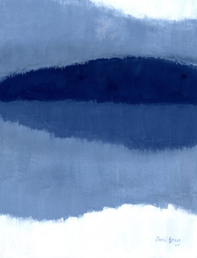 Abstract met San Juan-eilanden door Janel Bragg