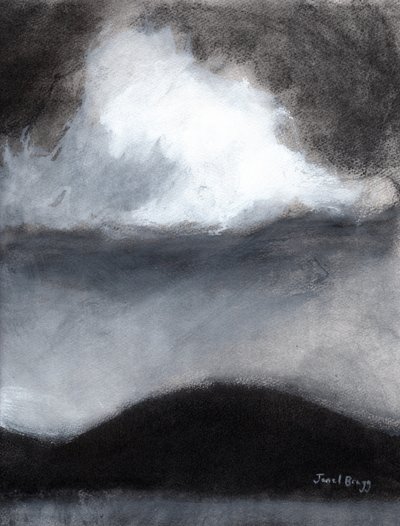 Wolk boven Guemes Eiland, ca. 2020 door Janel Bragg