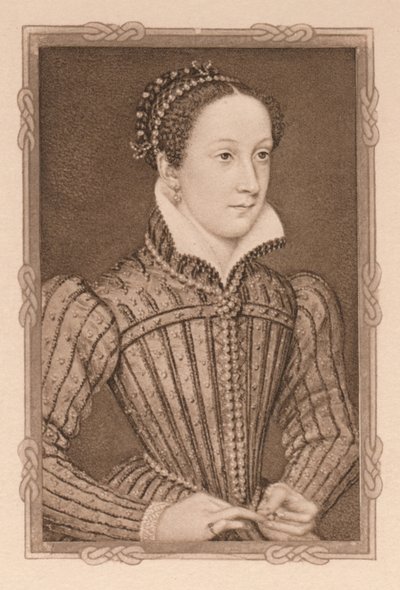 Portret - Mary, Queen of Scots, 16e eeuw, 1904 door Janet