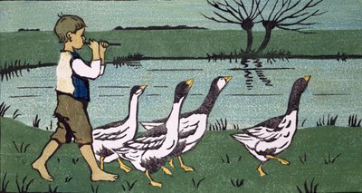 De processie door Janet Fisher