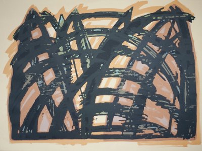 Head On (iii), 2014 door Janet McKenzie