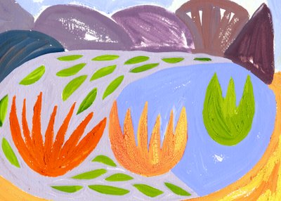 De Nacht Loch, 1996 door Janet McKenzie
