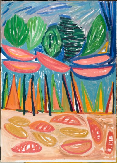 We zijn alleen ongeslagen (i), 2007 door Janet McKenzie