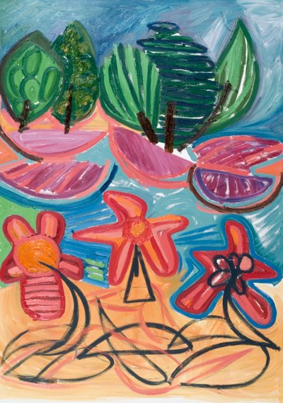 We zijn alleen ongeslagen (iii), 2007 door Janet McKenzie